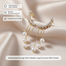 Fashionable Earrings Silver Needle, Long Zirconium With Tassels image