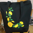 Fashionable Fabric Tote Bag With Zipper image