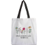 Fashionable Fabric Tote Bag With Zipper image