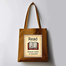 Fashionable Fabric Tote Bag With Zipper image