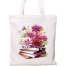 Fashionable Fabric Tote Bag With Zipper image
