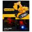 Fengyuan 28172 2.4G One Key Deformation RC Engineering Robot Car - Yellow -148734047 image