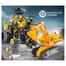 Fengyuan 28172 2.4G One Key Deformation RC Engineering Robot Car - Yellow -148734047 image