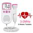 Fetal Doppler Heart Rate Monitor Baby Fetal Sound Heart Detector with LCD Display (Free Gel). image