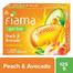 Fiama Soap Gel Bar125g Peach ‍And Avocado image