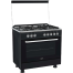 Fiesta FE96G5-SB 5-Burner Standing Gas Cooker (Black) image