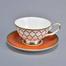 IHW Fine Bone Tea Cup and Saucer 2 plus 2=4 Pcs image