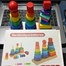 Fishing Game Geometry and Color Learning Five Sets of Columns Wooden Toys for Children Building Toy Baby Education Puzzle Board image