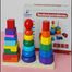 Fishing Game Geometry and Color Learning Five Sets of Columns Wooden Toys for Children Building Toy Baby Education Puzzle Board image