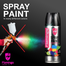 Flamingo Spray Paint F056 450Ml Black Color 1 Pcs image