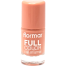 Flormar Full Color Nail Enamel FC45 Peach Sparkler image