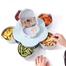 Flower Candy Box Serving Rotating Tray Dry Fruit, Candy, Chocolate, Snacks Storage Box with Mobile Phone Stand for Home Kitchen image