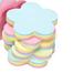 Flower Design Foska Sticky Notes - 100 Sheets (Multicolor) image