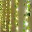 Flower Green Leaf String Lights Artificial Vine Fairy Lights image
