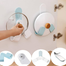 Foldable Wall-Mounted Pot Lid Holder - Self-Adhesive Rack for Cutting Boards and Kitchen Utensils image