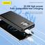 Foneng PX101 10000mah 22.5w with 3 outputs Power Bank - Black image
