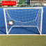 Football Goal Post 2 Feet BY 3 Feet Net 1 Pcs image