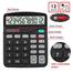 Foska Calculadora 12 Digit Solar Power And Battery Office Calculator image