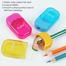 Foska Good Quality 1 Hole Plastic Pencil Sharpener-24pcs image
