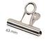 Foska Office Metal Nickle Spring Clip - 63 mm image