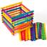 Foska Sawtooth Popsicle Wooden Sticks 50 pcs image