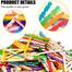 Foska Sawtooth Popsicle Wooden Sticks 50 pcs image