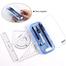 Foska Two Layers Zinc Alloy Math Compasses with Ruler image