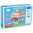 Frank Peppa Pig 66 Pcs Round Puzzle image