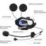 FreedConn TMAX-S PRO Motorcycle Helmet Intercom Bluetooth Headset image