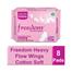 Freedom Sanitary Napkin Heavy Flow Cotton 8 pads image