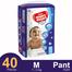 Fresh Happy Nappy Pant System Baby Diaper (M Size) (7-12Kg) (40Pcs) image