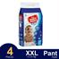 Fresh Happy Nappy Pant System Baby Diaper (XXL Size) (12-25Kg) (4Pcs) image