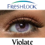 Freshlook Violate Color Contact Lens With Kit Box image