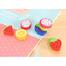 Fruits Shape Erasers - 7pcs image