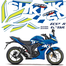 Full Body Sticker Set For Suzukii Gixxer/SF 2016 To 2018 (Old Model) image
