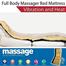 Full Body Vibration Mat with Neck Massager Bed Massaging Pad Cushion with 9 Vibrating Motors image