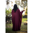 Full Length Kaftan Abaya | Maroon image
