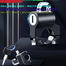 Full Metal Universal Motorcycle Helmet Lock – Zinc Alloy, Anti-Theft, Waterproof, Easy Installation With 2 Keys For 22-28mm Handlebars (Portable Security For Motorcycles, Cycles And Bicycles) image