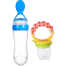 Full Silicone Rice Spoon Feeder 120 ml Plus Fruit Feeder, Full Set of Tools Package image