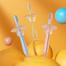 Full Silicone Soft-Bristled Baby Training Toothbrush and Teether - 1pc image