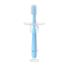 Full Silicone Soft-Bristled Baby Training Toothbrush and Teether - 1pc image