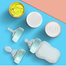 3in1 Package 180ml Full Silicone Spoon feeder / Mom pot / Milk feeder Khisuri/rice vanguard squeezed spoons image
