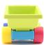 Funskool Giggles Free Wheel Dump Truck Diy Toy Easy Move For Kids- Multicolor image