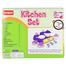 Funskool Giggles - Kitchen Set Colourful Pretend and Play Cooking Set image