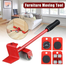 Furniture Easy Moving Tool Set Heavy Furniture Moving and Lifting System Maximum Load Weight image