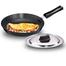 Futura Hard Anodized Fry Pan With SS Lid Induction Support-25 CM image