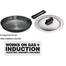 Futura Hard Anodized Fry Pan With SS Lid Induction Support-25 CM image