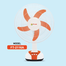 Future FT-2116A Rechargeable AC-DC Fan - 16 Inch image
