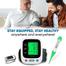 GALAXY Essential Health-check Kit Digital BP Checking Machine, Digital Thermometer and Digital Pulse Oxmeter, Combo of 3 image