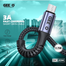 GEEOO DC20M 3A Micro Fast Charging Short Cable image